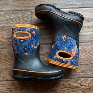 Bogs Bloom Kids Camouflage Rain Boots